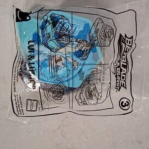 McDonalds Happy Meal Toys BeyBlade Burst # 3 Lui & Luinor New and SEALED
